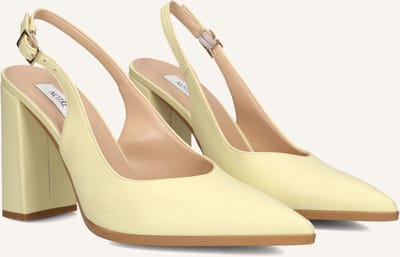 Notre-V 27113 Hakken Dames - Butter yellow - Maat 36