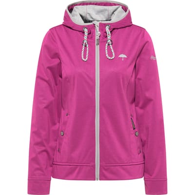 Schmuddelwedda functionele jas Dames Fuchsia roze