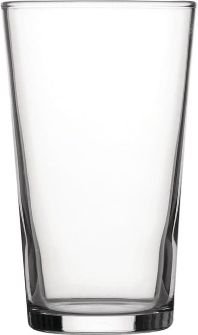 Utopia Geharde Conische Bierglazen 280 Ml CE-Gemarkeerd (48 Stuks) - DY268