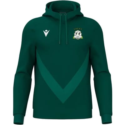 Macron Thunder Fenders Sweater Met Kap Heren - Bottle Green | Maat: XXL