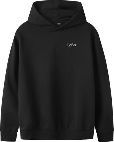 NAME IT - TKMSOX LS SWEAT HOOD LOGO BRU NOOS - Jongens - Sweaters