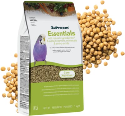 ZuPreem Essentials Natural Small 1kg - Parkietenvoer - Zupreem Natural - Zupreem -