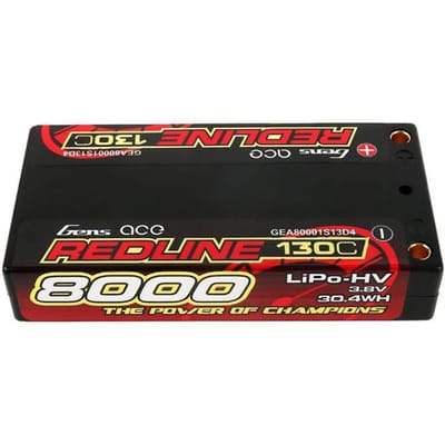 Gens ace &Tattu Lipo Battery 8000mAh 3.8V 1S2P 130C