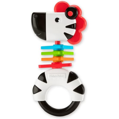 Fisher Price, Fisher Price, Zebra, Rammelspeelgoed, Unisex, 3+ maanden