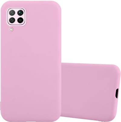 Cadorabo Hoesje geschikt voor Huawei NOVA 6 SE / P40 LITE / NOVA 7i in CANDY ROZE - Beschermhoes gemaakt van flexibel TPU silicone Case Cover