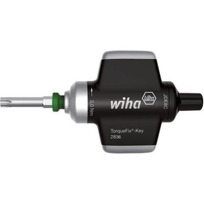 Wiha Momentschroevendraaier met sleutelgreep TorqueFix® Key vast ingestelde momentbegrenzing - 38619