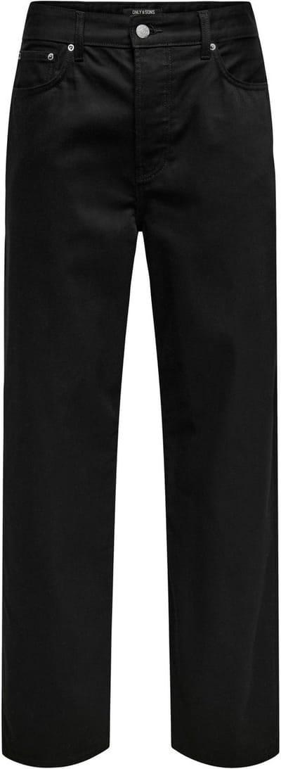 ONLY&SONS - ONSFADE LOOSE STAY BLACK 5396 AZG DNM - Heren - Jeans