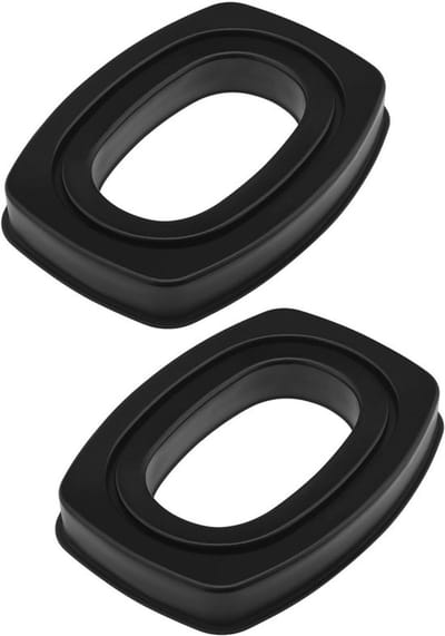 Oorkussens Vervangend 1 Paar - TPU/Gel - Compatibel met Howard Leight - Impact Sport/Pro/Sync - Afdichtingseffect - Afmetingen 106x78x16mm - Hoofdtelefoon Oorkussens