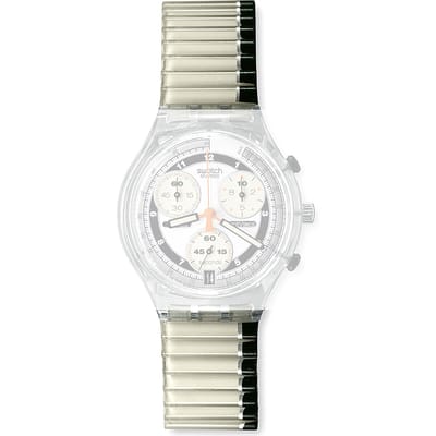Swatch Plastic - Auto/Scuba/Chrono - SA/SC/SD/SE/SH/SO/ST ASCK411B SCK411 Glowing Ice Small Horlogeband