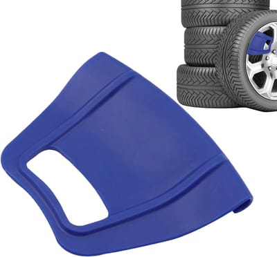 Velgrandbeschermer - Bandengereedschap - Bandenwissel - Universeel toepasbaar - 13.8 x 10.8 x 1 cm - Blauw