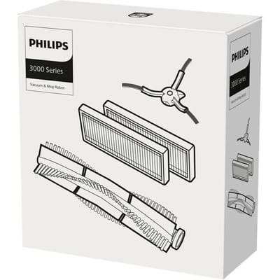 Philips HomeRun XV1433/00 - Vervangingsset voor 2000 & 3000 series voor robotstofzuiger