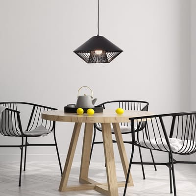 LumenXL Moderne hanglamp Aiva - zwart