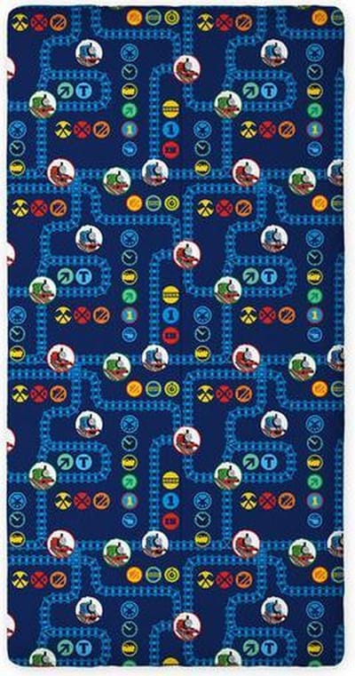 Thomas de Trein hoeslaken | 90X200cm Katoen