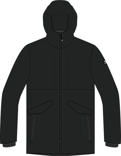 Brunotti Nelson Heren Parka Regen Jas - Zwart - L
