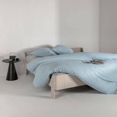 Casilin - Strijkvrij Dekbedovertrek Mousseline - 240x220 - Inclusief Bijhorende Kussenslopen - 2 Persoons - 100% Tetra Hydrofiel Katoen - Licht Blauw