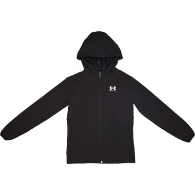 Under Armour Vibe Trainingspakken Kinder - Zwart - Maat 137 - 149 CM - Poly Woven
