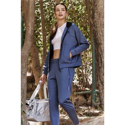 Dames Hoody Zip Sweatshirt en Broeken Set