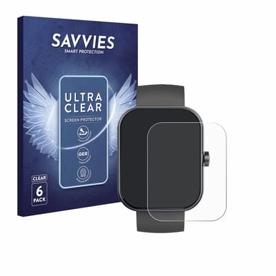 Savvies - Screenprotector voor Jugeman Y66 / P99 1.96" - Folie Beschermfolie transparant 6 Stuks