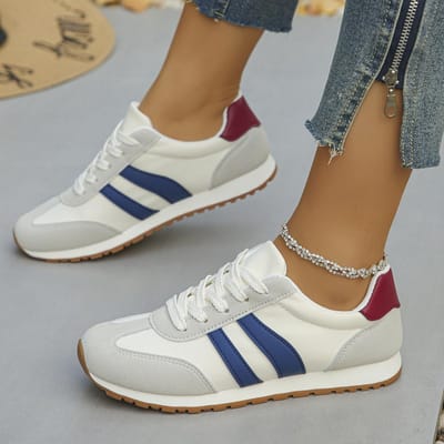 Dames Casual Lichtgewicht Ademende Sportschoenen Lente Herfst mode Alles-passend Hardloop Sneakers De Mujer Tenis Jeans 42