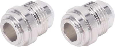 Set van 2 AN8 6061 Aluminium Fittingen voor Brandstofsystemen - Hoge Kwaliteit, Duurzaam en Lichtgewicht