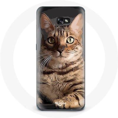 Coque pour Samsung Galaxy A8 2016 Bengal Race de Chats