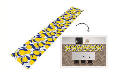 Keukenloper - Loper keuken - Citroen - Zebra - Fruit - Patronen - 300x50 cm - Keukenloper vinyl