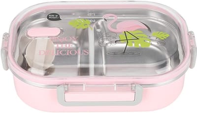 Thermische Lunchbox - Draagbare Voedselcontainer - Maaltijden Warm Houden - Lekvrij Ontwerp - 650 ML - Roze