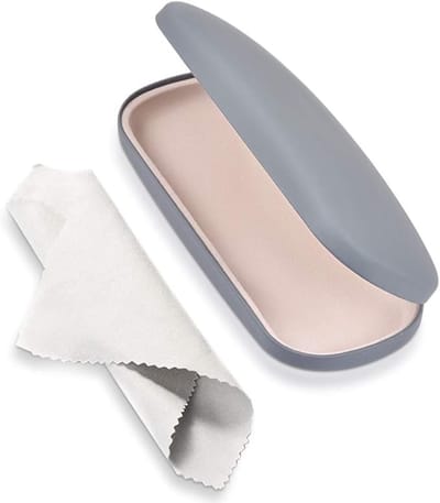 Dailygoods- Brillenkoker Hard Case - Robuuste Brillenkoker - Antislip - Geschikt voor Kleine/Middelgrote Brillen - Afmetingen 16x6x3 cm - Optimale Bescherming - Bril Etui