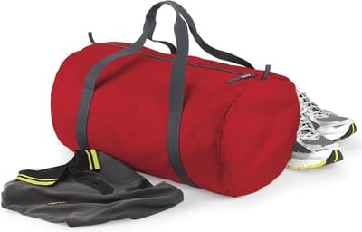 Senvi - Opvouwbare Reistas - Kleur: Rood - Grijs (32 liter) (Waterafstotend)