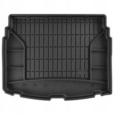 FROGUM Kofferbakmat - Rubber - Geschikt voor TOYOTA AURIS II Hatchback (vanaf 2013) - Lage laadvloer - Organizer functie - Zwart