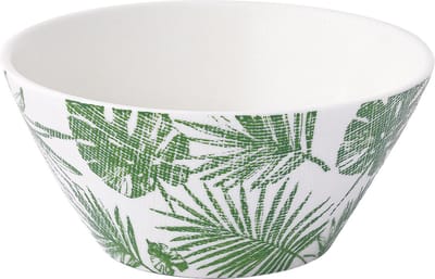 Dekoratief | Bowl 'Tropical Breeze', porselein, 17x17cm | A231131