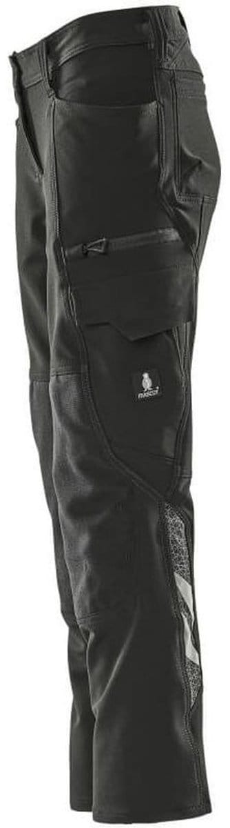 Mascot Accelerate Broek met kniezakken 18088-511 - Zwart - C52 - 82