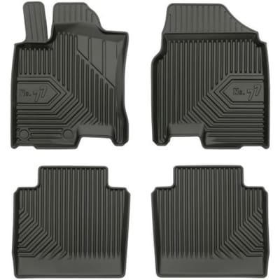 Frogum - Nissan Qashqai I +2 (2006-2013) - Automatmatten No.77 - TPE Rubber - 4cm Hoge Rand - Geurloos