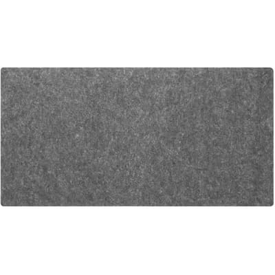 Vilt Muismat Groot Formaat Schrijfmat Toetsenbord Muizenmat Antislip Thuis Kantoor Computerbureau Beschermpad Gaming Accessoires 40*90cm donkergrijze kleur