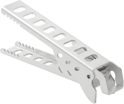 Pan Kom Grijper - Pot Houder Clip - Kamperen Koken - Antislip Tanden - 17 cm Diameter - Meerkleurig