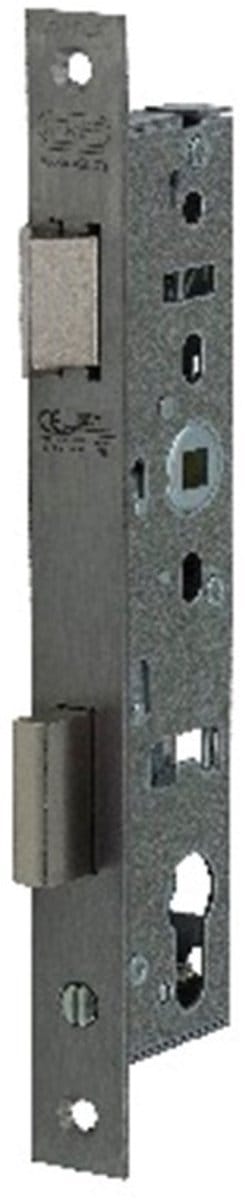 Nemef Paniekdeurslot rechthoekig - doornmaat 30mm - PC92 - rs/ls - RVS