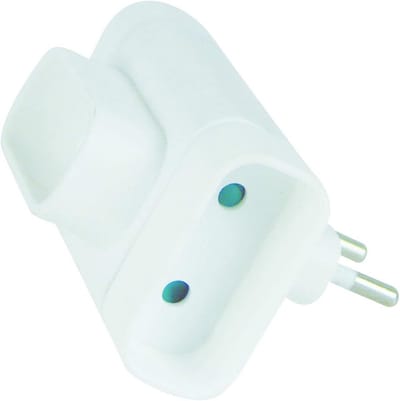 Triplite 3 geaarde stopcontacten met 6 A vermogen - Wit