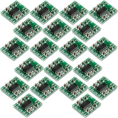 Allecto - Mini Digitale Versterker - 3W Class D - Hoogwaardige Geluidskwaliteit - Compact ontwerp - 2.5-5V voeding - Voor muziek en audio