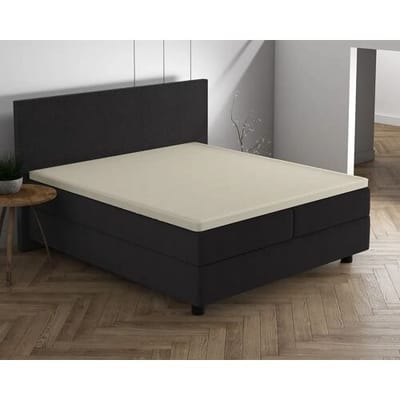 Dreamhouse Hoeslaken Topper Dubbel Jersey Crème - 80/90 x 200/200 cm + 20 cm hoekhoogte