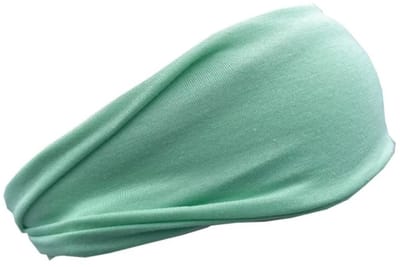 WiseGoods Luxe Hoofdband Dames - Sport Accessoires - Zweetband Sporten - Haarband Fitness / Hardlopen - Hoofdbanden Vrouw Groen