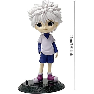 15cm HUNTER X HUNTER Figurines Modèle PVC Périphérique Anime Killua Zoldyck GON FREECSS Modèle Collectionneur Décoration de Bureau Cadeau No box
