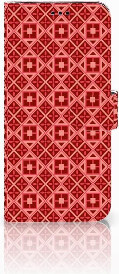 Samsung Galaxy S9 Plus Telefoon Hoesje Batik Rood
