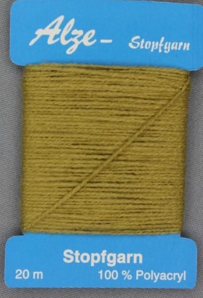 beige stopgaren - garenkaartje 20 m - polyacryl - kleur 805 lichtbruin - garen om te stoppen - licht bruin