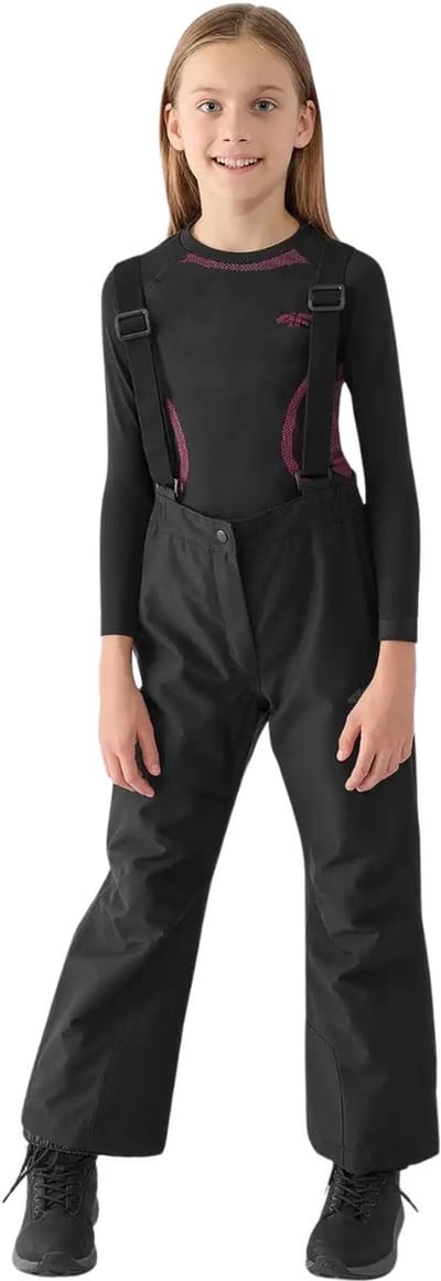 4F Skibroek Meisjes Zwart - Maat 146cm