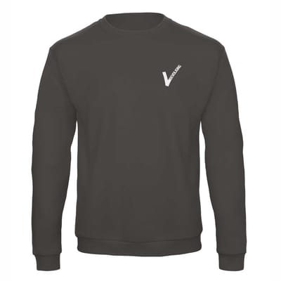 Beveiliging Sweater met Officieel Reflecterend Beveiliging Logo - 100% Katoen - Antraciet - Maat XXL - Security Kleding voor Professioneel Gebruik - Security Kleding - Beveiliging Kleding