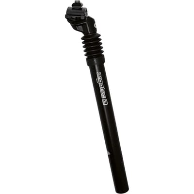 Ergotec Zadelpen Sp-3.0 Verend 350 X 30,9 Mm 18 Mm Offset Zwart