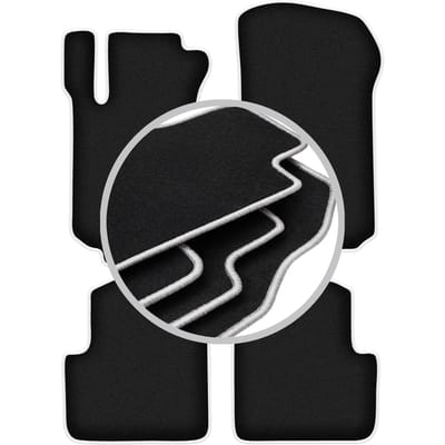 CARLUX-SILVER automatten voor: Mercedes R V251 / R251 minivan (2005-2013)