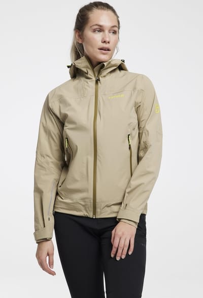 Tenson Skagway Xp W Jkt - Regenjas - Dames - Zand Kleurig - Maat XL