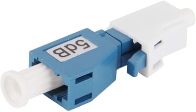 Dailygoods- Vezelverzwakker Hoog Retourverlies - Optische Vezelconnector - Single Mode - Mannelijk/Vrouwelijk - Keramisch - ABS/Roestvrij Staal