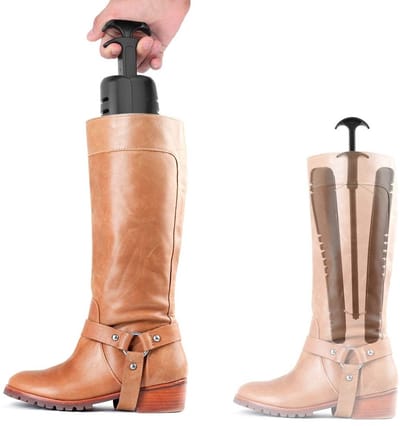 Dailygoods- Laarzenspanners met H-greep - Kunststof - Schoenspanners - Schachtspanners - Antiroestcoating - Duurzaam materiaal